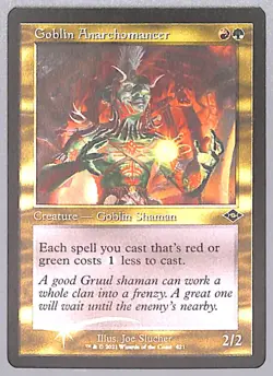 Goblin Anarchomancer - Retro Frame - Foil Etched - 421 - Modern Horizons 2 (MH2) - Image 1