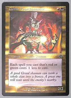 Goblin Anarchomancer - Retro Frame - Foil Etched - 421 - Modern Horizons 2 (MH2) - Image 3