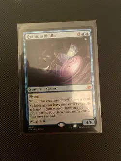 MTG Quantum Riddler #72 - Foil - NM - Edge of Eternities - Image 3
