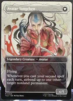The Legend of Yangchen #354 Avatar: The Last Airbender Borderless Reg. Mythic - Image 2