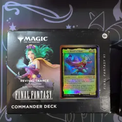 Magic the Gathering - Final Fantasy Commander Deck - Revival Trance - NEW SEALED - Image 1
