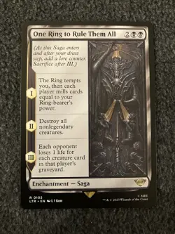 Magic The Gathering MTG - One Ring to Rule Them All - UB LTR - Image 1