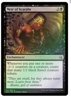 Nest of Scarabs Amonkhet Foil- NM/M - Image 1