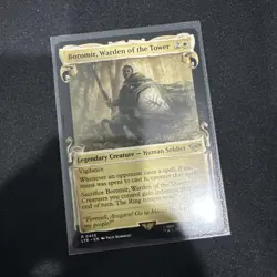 Boromir, Warden of the Tower 0455 NM Pack Fresh Non-Foil Showcase Scrolls - Image 1
