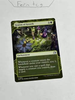 Magic the Gathering Season of Growth Uncommon NM Wilds of Eldraine Ship Same Day - Image 1