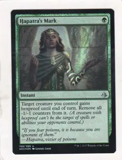 Magic: MTG: Amonkhet: Foil: Hapatra's Mark - Image 1