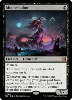 MTG Lorwyn Eclipsed - Moonshadow NM - Image 1