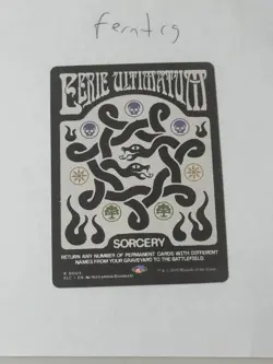 Magic the Gathering Eerie Ultimatum Rare Secret Lair NM Ships Same Day - Image 1