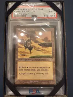 Magic The Gathering Serra's Sanctum Urza's Saga MTG PSA 9 - Image 1