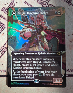 MTG Foil Brigid, Clachan's Heart Lorwyn Eclipsed Magic the Gathering NM - Image 1