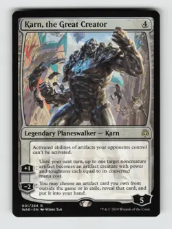 Karn, the Great Creator*Non-Foil* War of the Spark 1 LP - Image 1
