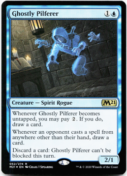 Ghostly Pilferer (FOIL) - [Core 2021] MTG Magic 💧 - Image 3