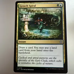 MTG - Growth Spiral - The Lost Caverns of Ixalan - Common 0270 LCC Regular - Image 1