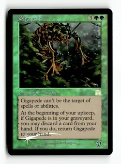 MTG | Gigapede | Onslaught | Foil | Moderately Played | English - Image 1