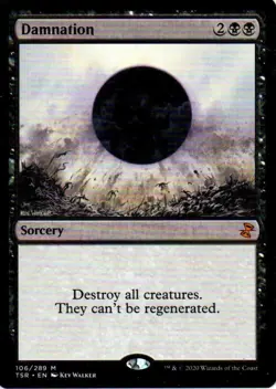 MTG: Time Spiral Remastered: Damnation: Lightly Played Condition - Image 1