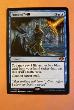 Force of Will - Dominaria Remastered - NM- MTG - Image 1