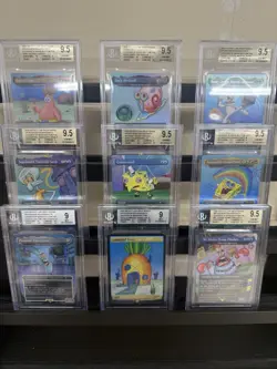 SpongeBob Squarepants Magic The Gathering Secret Lair Mint BGS Graded Collection - Image 1