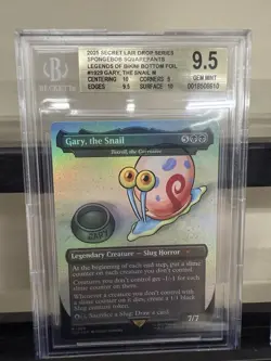 SpongeBob Squarepants Magic The Gathering Secret Lair Mint BGS Graded Collection - Image 3