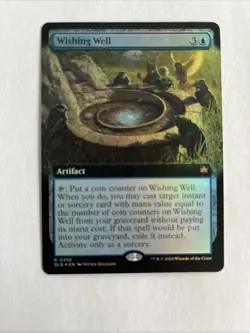 Mtg. Wishing Well. Foil Extended Art. Bloomburrow. Nm - Image 1