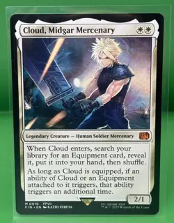MTG Final Fantasy Cloud, Midgard Mercenary #010 M0010 NM - Image 1