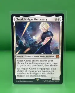 MTG Final Fantasy Cloud, Midgard Mercenary #010 M0010 NM - Image 2
