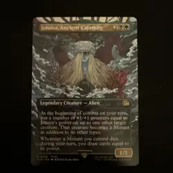 Jenova, Ancient Calamity #346 Rare Borderless Non-FOIL Final Fantasy Magic MTG - Image 1