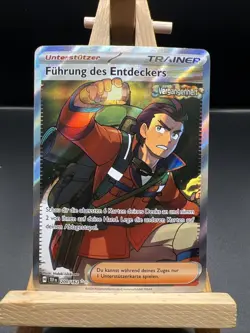Pokemon Fuhrung des Entdeckers Full Art | Deutsch 200/162 Gewalten der Zeit | NM - Image 1