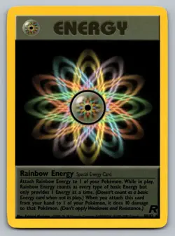 Pokemon TCG Team Rocket Rainbow Energy (80) 80/82 - Image 1