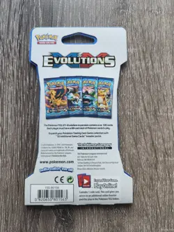Pokemon TCG XY Evolutions Sleeved Booster Pack Charizard Art Factory Sealed - Image 2