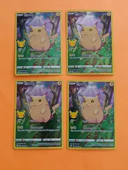 Pokemon Sword & Shield Pikachu 005/025 Celebrations Holo 25th Anniversary - Image 1
