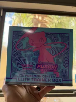 Fusion Strike Pokemon Center Sword and Shield Elite Trainer Box ETB - Image 1