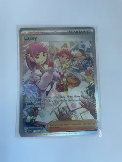 Lacey Special Illustration Rare Pokemon TCG SV07: Stellar Crown SIR 172/142 - Image 1