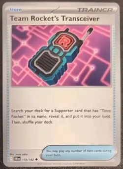 Team Rocket’s Transceiver 178/182 Uncommon Regular Pokemon Destined Rivals NM - Image 3