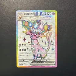 2025 Pokemon Espeon EX SVP 175 Premium Figure Collection Black Star Promo - Image 1