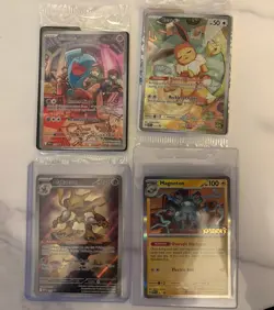 Pokemon TCG promo Lot Eevee , Wobbuffett, Magneton Stamped & Alakazam Lot Of 4 - Image 1
