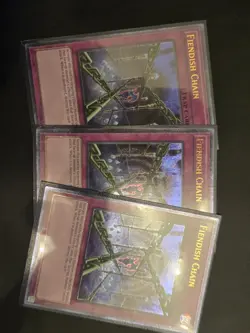 Fiendish Chain AP08-EN003 Astral Ultimate Rare 1st Edition Near Mint Yu-Gi-Oh - Image 1