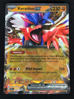 Pokemon Koraidon Ex 125/198 Ultra Rare Holo (NM) - Image 1