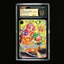 CGC 10 PRISTINE 2025 One Piece CHN Charlotte Pudding OP08-067 R - Image 1