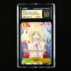 CGC 10 PRISTINE 2025 One Piece CHN Stussy OP13-110 SR (Alt Art Parallel) - Image 1