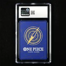 CGC 10 GEM MINT 2025 One Piece CHN Nami OP11-054 SR (Alt Art Parallel) - Image 3