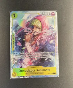 One Piece - Donquixote Rosinante (Alt Art) OP12-108 - Legacy of the Master - EN - Image 1
