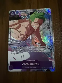 Zoro-Juurou One Piece ST18-004 Treasure Rare English - Image 1