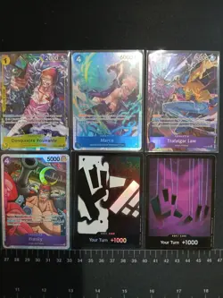 One Piece Marco PRB02-008 SR op14 Best Vol.2 NM Condition + franky,promos+ dons - Image 1