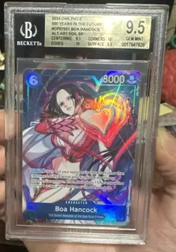 One Piece - Boa Hancock (Alt Art) OP07-051 SR 500 Years in the Future English - Image 1