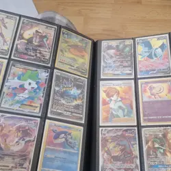 Pokemon TCG Holo Mixed Card Lot VSTAR GX V EX Trainer Dialga Charizard Binder - Image 2