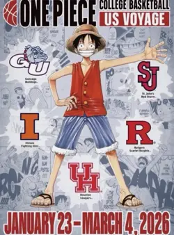 🏴‍☠🏀One Piece US College Basketball Promo Card - Mint, Unopened, In Hand - Image 5