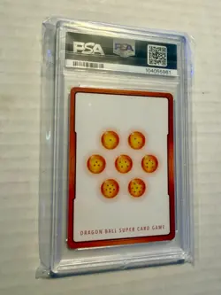 DBS Fusion World 2024 Energy Marker Card Case 01 Goku PSA 10 English - Image 2