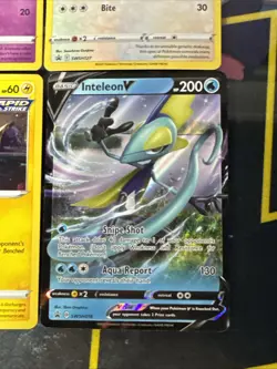 Pokemon SWSH Promo Card Lot 5 Holo Promotional Pokemon TCG Cards Inteleon Eevee - Image 4