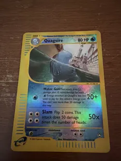 Quagsire 30/147 Aquapolis PSA Holo Reverse Rare Pokemon Card - Image 1