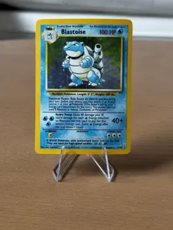 Pokemon Blastoise 2/102 Holo Rare Base Set 1999 Pokemon Card WOTC NM - Image 1